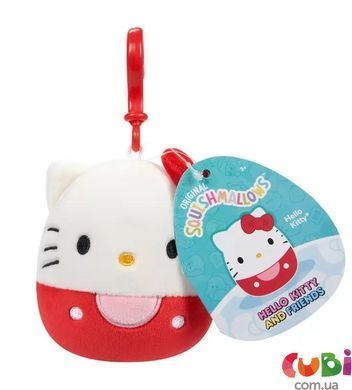 Мягкая игрушка на клипсе SQUISHMALLOWS серии "Хеллоу Китти" (9 см)