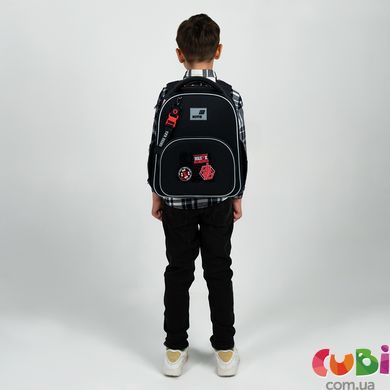 Рюкзак Kite Education каркасний 556 Break the Rules (K26-556M-5), Чорний