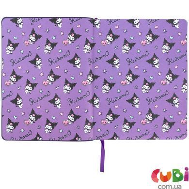 Щоденник шкільний Kite Kuromi (HK26-283-2), м'яка обкладинка, PU