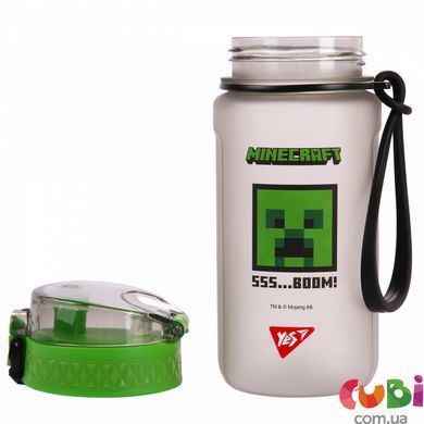 Бутылка для воды Yes "Minecraft.Boom" 500 мл, софт тач (708320)