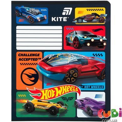 Зошит шкільний Kite Hot Wheels (HW26-234), 12 аркушів, лінія