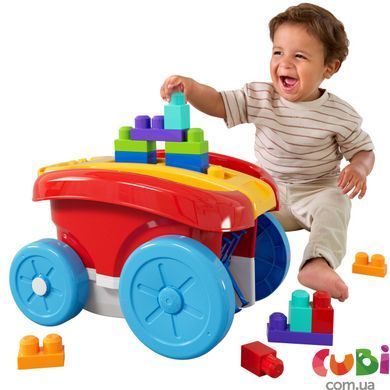 Игровая тележка для сборки кубиков Mega Bloks (JFR30)
