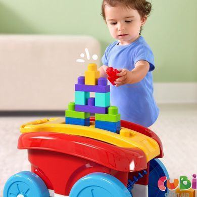 Игровая тележка для сборки кубиков Mega Bloks (JFR30)