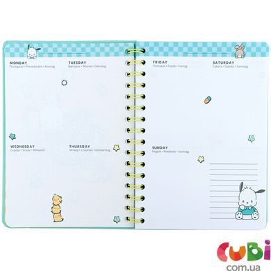 Щоденник на спіралі Kite Pochacco (PC26-438), тверда обкладинка