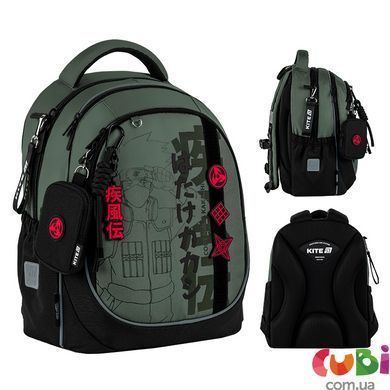 Школьный набор Kite Education Naruto Shippuden SET_NR25-700M (рюкзак, пенал, сумка), комбинированый