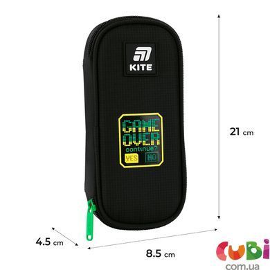 Пенал Kite Game Over K25-662-6, комбинированый
