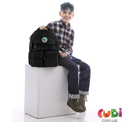 Рюкзак GoPack Education 183 чорний (GO26-183M-3)