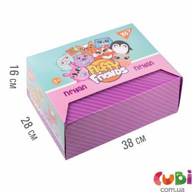 Пенал YES Fluffy Friends - мікс 8 шт., 533342