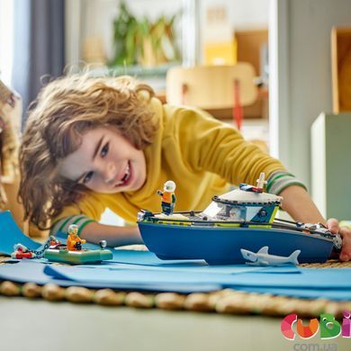 Конструктор LEGO Переслідування на поліцейському катері, 60456, комбінований