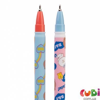 Ручка кулькова YES "Line Friends: Rainbow Dream" 0,7 мм синя (412183)