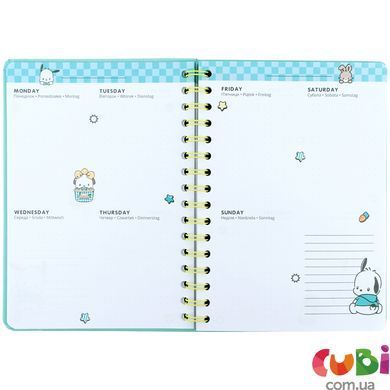 Щоденник на спіралі Kite Pochacco (PC26-438), тверда обкладинка