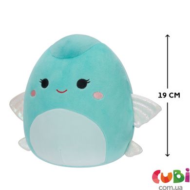 М'яка іграшка SQUISHMALLOWS – РИБКА БЕТТ (19 cm)