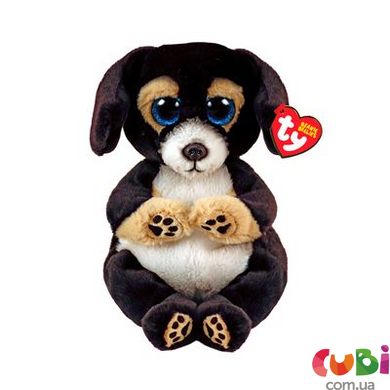 Дитяча іграшка м’яконабивна TY BEANIE BELLIES 40700 Чорний пес DOG , 40700