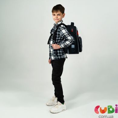 Рюкзак Kite Education каркасний 556 Break the Rules (K26-556M-5), Чорний