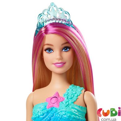 Лялька-русалка Сяючий хвостик серії Дрімтопія Barbie (HDJ36)