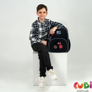 Рюкзак Kite Education каркасний 556 Break the Rules (K26-556M-5), Чорний