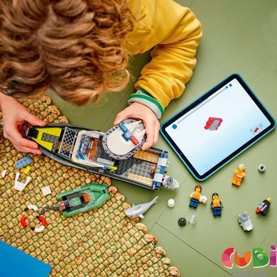 Конструктор LEGO Переслідування на поліцейському катері, 60456, комбінований