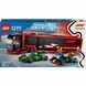 Конструктор Lego City Вантажівка F1 з автомобілями RB20 та AMR24 (60445), комбінований