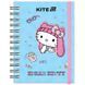 Блокнот на спіралі Kite Hello Kitty HK25-229-1, A6, 80 аркушів, клітинка
