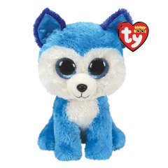 Детская игрушка мягконабивная TY Beanie Boo s 36474 Голубой хаски PRINCE 25см