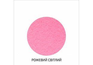 A3-H005 Фетр листовой (полиэстер), 29,7х42 см, Розовый светлый, 180г м2, ROSA TALENT