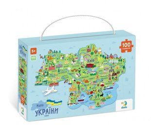 Пазл &laquo;Мапа України&raquo; 100 ел. (300267)