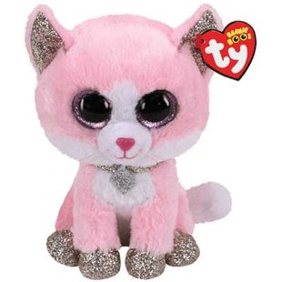 Детская игрушка мягконабивная TY Beanie Boo's 36489 Кот "FIONA" 25см