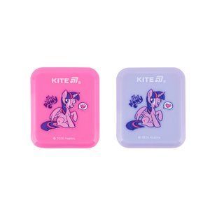 Точилка з контейнером прямокутна Kite My Little Pony (LP26-116), фіолетовий; рожевий