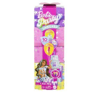 Лялька Barbie Вечірка-сюрприз у бірюзових тонах, JFG72