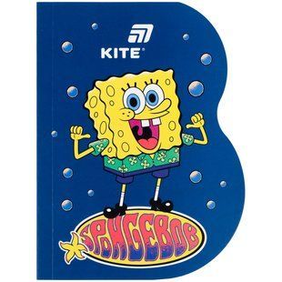 Блокнот Kite Sponge Bob (SB26-223), А6, 60 аркушів, клітинка