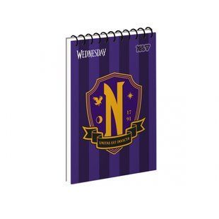 Тетрадь для записей Yes А6/80 ед.спираль "Wednesday, Academy Spirit" ВДЛ (152466)