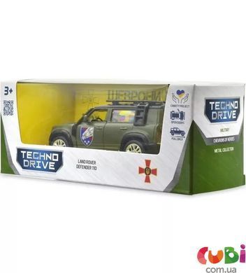 Автомодель серии "Шевроны Героев" - LAND ROVER DEFENDER 110 - "25 ОВДБр"
