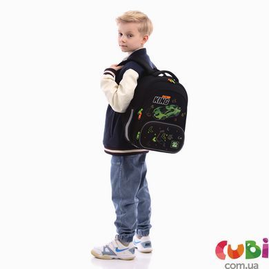 Рюкзак GoPack Education каркасный 597M-5 Raising King, комбинированый