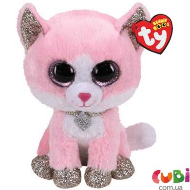 Детская игрушка мягконабивная TY Beanie Boo's 36489 Кот "FIONA" 25см