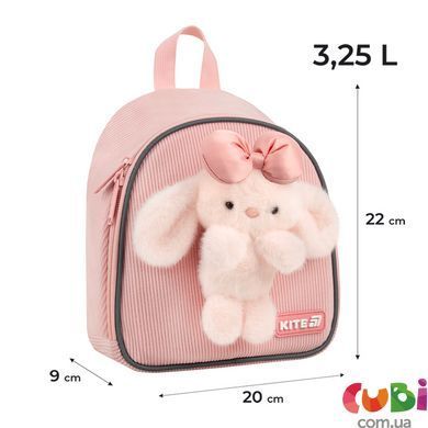 Рюкзак Kite Kids 538 Pink Bunny (K26-538XXS), Рожевий