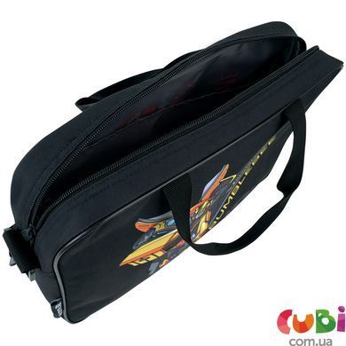 Шкільна текстильна сумка Kite A4, 1 від., 589 TF (TF26-589), Чорний