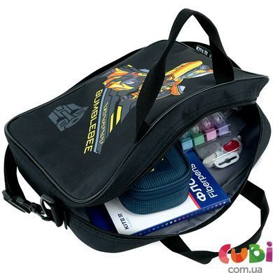 Шкільна текстильна сумка Kite A4, 1 від., 589 TF (TF26-589), Чорний