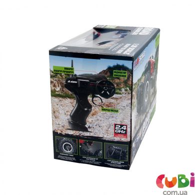 Автомобиль OFF-ROAD CRAWLER на р/у – CAR VS WILD (золотой, аккум. 3,6V, метал. корпус, 1:20)