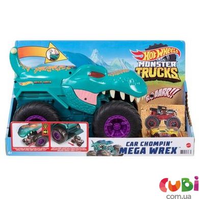 Увеличенная машинка Хищный Мега Рекс серии Monster Trucks Hot Wheels (GYL13)