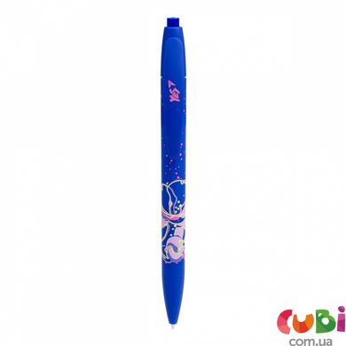 Ручка кулькова YES Viola 0,7 мм синя автоматична (411956)