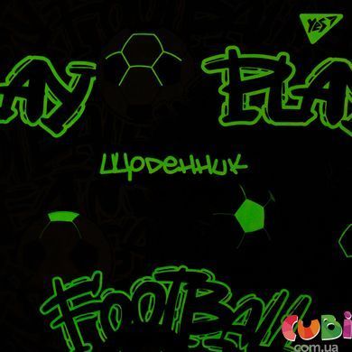 Дневник школьный YES интегральный Play football, А5, 40 листов, 911653