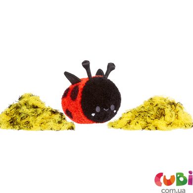 Мягкая игрушка-антистресс FLUFFIE STUFFIEZ серии "Small Plush" – ПЧЕЛКА/БОЖЬЯ КОРОВКА