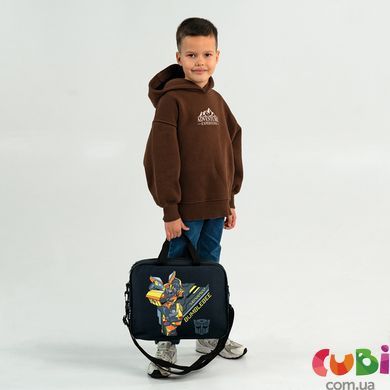 Шкільна текстильна сумка Kite A4, 1 від., 589 TF (TF26-589), Чорний