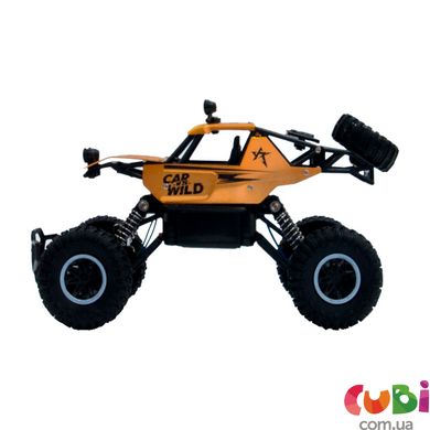 Автомобіль OFF-ROAD CRAWLER з р/к - CAR VS WILD (золотий, акум. 3,6V, метал. корпус, 1:20)