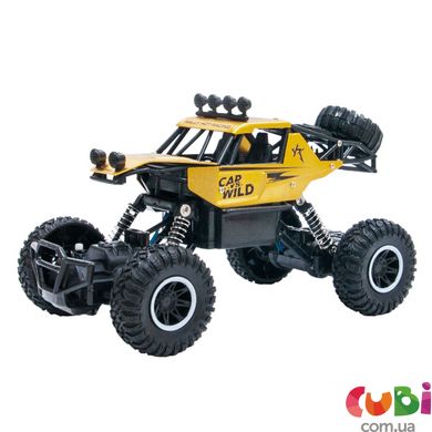 Автомобіль OFF-ROAD CRAWLER з р/к - CAR VS WILD (золотий, акум. 3,6V, метал. корпус, 1:20)