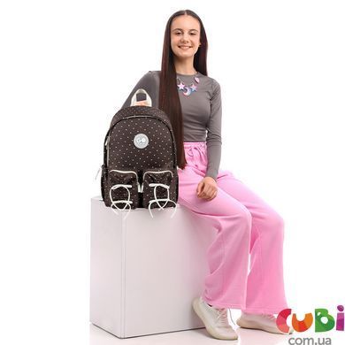 Рюкзак GoPack Education Teens 130L коричневий, Коричневий
