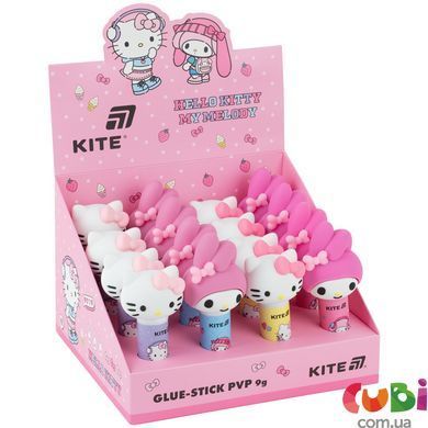 Клей-олівець PVP Kite Hello Kitty (HK26-131), з фігурним ковпачком