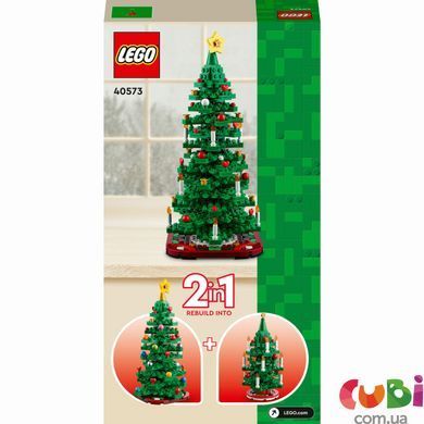 Конструктор Lego Iconic Новорічна ялинка (40573), комбінований