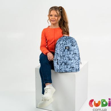 Рюкзак GoPack для підлітків 188M-3, комбінований
