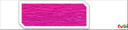 Гофрированная бумага Interdruk №12 Розовая 200х50 см (219633), Розовый
